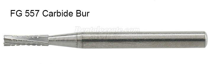 10 St&uuml;ck FG 556 557 558# FG-Schaft FG-Schaft Hartmetallbohrer Zahnmedizin Gerader Fissurenkopf Zahnbohrer